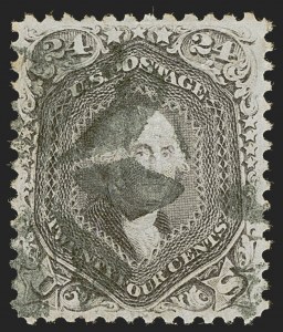 Sale 1247, Lot 198, 1867-68 Grilled Issue, cont. (Scott 86-101)