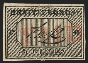Sale 1247, Lot 2, Postmasters' Provisionals