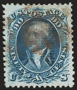 Sale Number 1247, Lot Number 202, 1867-68 Grilled Issue, cont. (Scott 86-101)