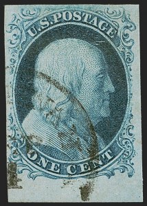 Sale 1247, Lot 25, 1851-56 Issue (Scott 5-17)