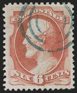Sale 1247, Lot 255, 1870-71 National Bank Note Co. Grilled Issue (Scott 134-144)