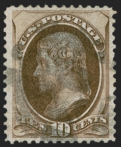 Sale 1247, Lot 261, 1870-71 National Bank Note Co. Grilled Issue (Scott 134-144)