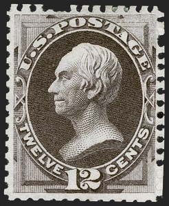 Sale 1247, Lot 307, 1875 Continental Bank Note Co. Hard Paper Special Printing (Scott 167-177)