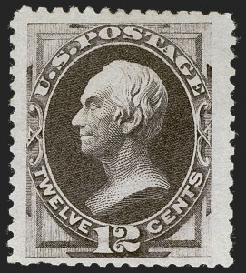 Sale 1247, Lot 309, 1875 Continental Bank Note Co. Hard Paper Special Printing (Scott 167-177)