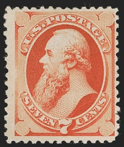 Sale 1247, Lot 325, 1880-83 American Bank Note Co. Soft Paper Special Printing (Scott 192-202, 211D)