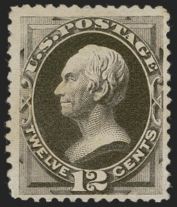 Sale 1247, Lot 329, 1880-83 American Bank Note Co. Soft Paper Special Printing (Scott 192-202, 211D)