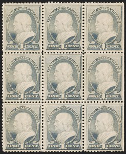 Sale 1247, Lot 340, 1882-93 American Bank Note Co. Issues (Scott 205-229)