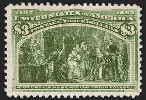 Sale 1247, Lot 386, 1893 Columbian Issue (Scott 230-245)