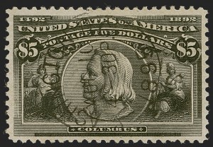 Sale 1247, Lot 394, 1893 Columbian Issue (Scott 230-245)