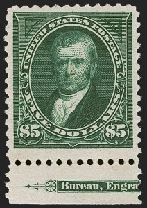 Sale 1247, Lot 408, 1894-98 Bureau Issues (Scott 246-284)
