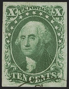 Sale 1247, Lot 46, 1851-56 Issue (Scott 5-17)