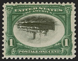 Sale 1247, Lot 465, 1901 Pan-American Issue (Scott 294-299)