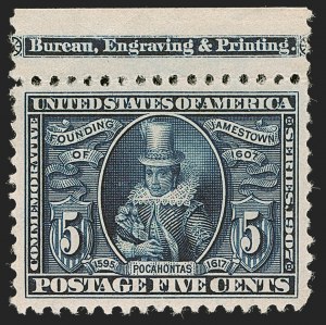 Sale 1247, Lot 502, 1904 Louisiana Purchase, 1907 Jamestown Issues (Scott 323-330)