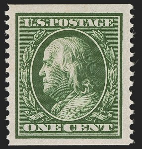 Sale 1247, Lot 510, 1908-10 Washington-Franklin Issues (Scott 331-356)