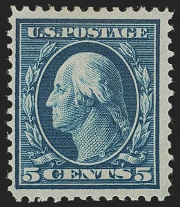 Sale 1247, Lot 517, 1909 Bluish Paper Issue (Scott 357-366)