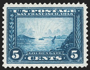 Sale 1247, Lot 551, 1913-15 Panama-Pacific Issue (Scott 397-404)
