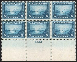 Sale 1247, Lot 552, 1913-15 Panama-Pacific Issue (Scott 397-404)