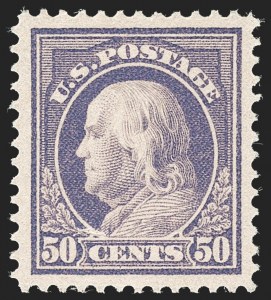 Sale 1247, Lot 577, 1912-14 Washington-Franklin Issue (Scott 405-423)