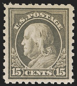 Sale Number 1247, Lot Number 581, 1913-17 Washington-Franklin Issues (Scott 424-480)