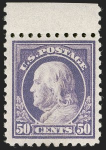 Sale 1247, Lot 583, 1913-17 Washington-Franklin Issues (Scott 424-480)