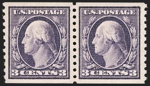 Sale 1247, Lot 587, 1913-17 Washington-Franklin Issues (Scott 424-480)