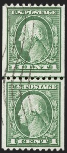Sale 1247, Lot 592, 1913-17 Washington-Franklin Issues (Scott 424-480)