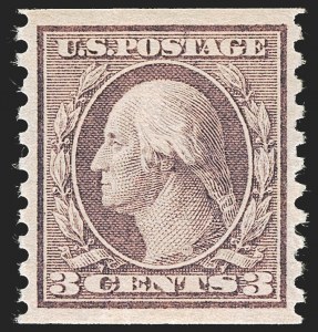 Sale 1247, Lot 597, 1913-17 Washington-Franklin Issues (Scott 424-480)