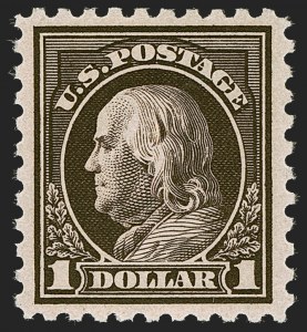 Sale 1247, Lot 602, 1913-17 Washington-Franklin Issues (Scott 424-480)