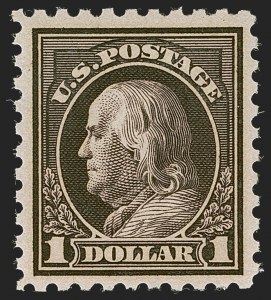 Sale 1247, Lot 603, 1913-17 Washington-Franklin Issues (Scott 424-480)