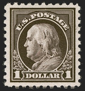 Sale 1247, Lot 608, 1913-17 Washington-Franklin Issues (Scott 424-480)