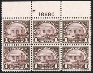 Sale 1247, Lot 639, 1922-29 Issues (Scott 551-621)