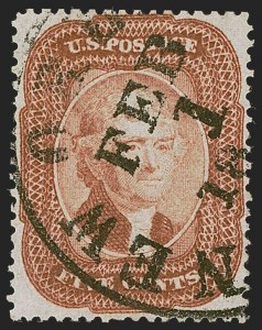 Sale 1247, Lot 64, 1857-60 Issue (Scott 18-39)