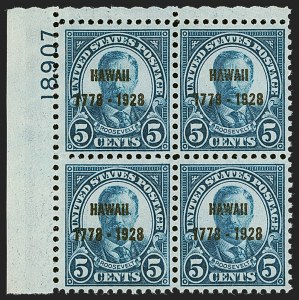 Sale 1247, Lot 649, 1922-29 Issues (Scott 551-621)
