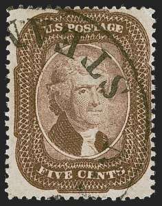 Sale 1247, Lot 68, 1857-60 Issue (Scott 18-39)