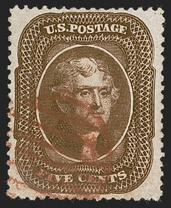 Sale 1247, Lot 70, 1857-60 Issue (Scott 18-39)