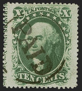 Sale 1247, Lot 75, 1857-60 Issue (Scott 18-39)