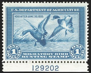 Sale 1247, Lot 780, Revenues, Hunting Permits