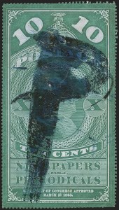 Sale 1249, Lot 10, 1865 National Bank Note Co. Issue (Scott PR1-PR8)