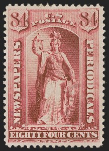 Sale 1249, Lot 109, 1885  American Bank Note Co. Issue (Scott PR81-PR89)