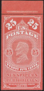 Sale 1249, Lot 11, 1865 National Bank Note Co. Issue (Scott PR1-PR8)