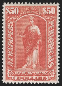 Sale 1249, Lot 139, 1895 Watermarked Bureau Issue (Scottt PR114-PR125)