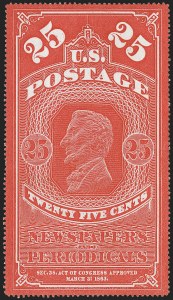 Sale 1249, Lot 19, 1865 National Bank Note Co. Issue (Scott PR1-PR8)