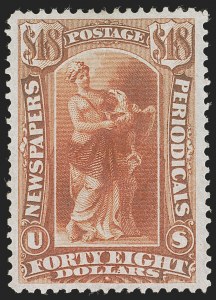 Sale 1249, Lot 53, 1875 Continental Bank Note Co. Issue (Scott PR10-PR32)