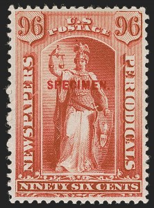 Sale 1249, Lot 75, 1879 American Bank Note Co. Issue (Scott PR57-PR79)