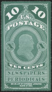 Sale 1249, Lot 8, 1865 National Bank Note Co. Issue (Scott PR1-PR8)