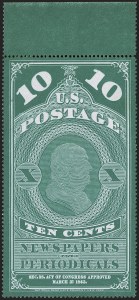Sale 1249, Lot 9, 1865 National Bank Note Co. Issue (Scott PR1-PR8)