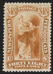 Sale 1249, Lot 94, 1879 American Bank Note Co. Issue (Scott PR57-PR79)