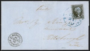 Sale 1251, Lot 1016, 1847 Issue and Reproduction (Scott 1-4)