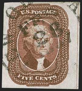 Sale 1251, Lot 1023, 1851-57 Issues (Scott 7-38)