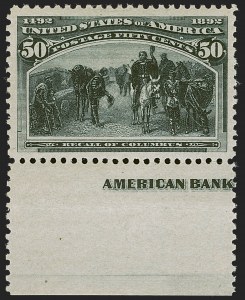 Sale 1251, Lot 1149, 1893 Columbian Issue (Scott 230-245)